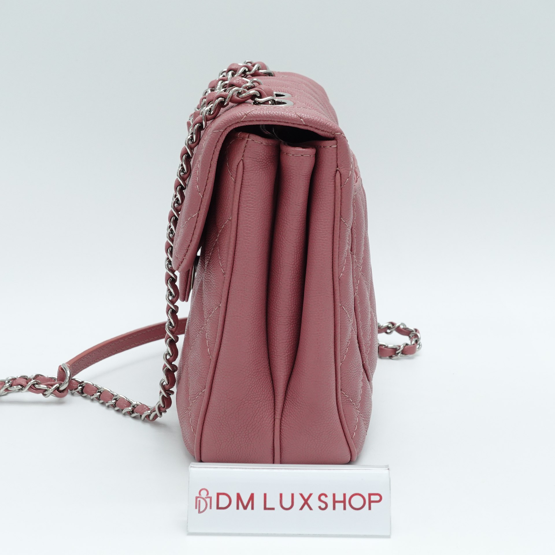 Chanel Pink Caviar Urban Companion Square Flap Bag SHW (Serial 25, Y: 2019)