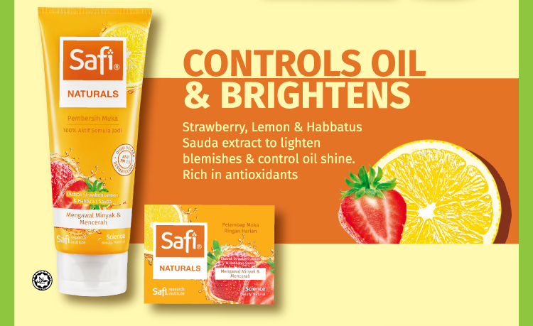 Safi Facial Cleaner Strawberi Lemon