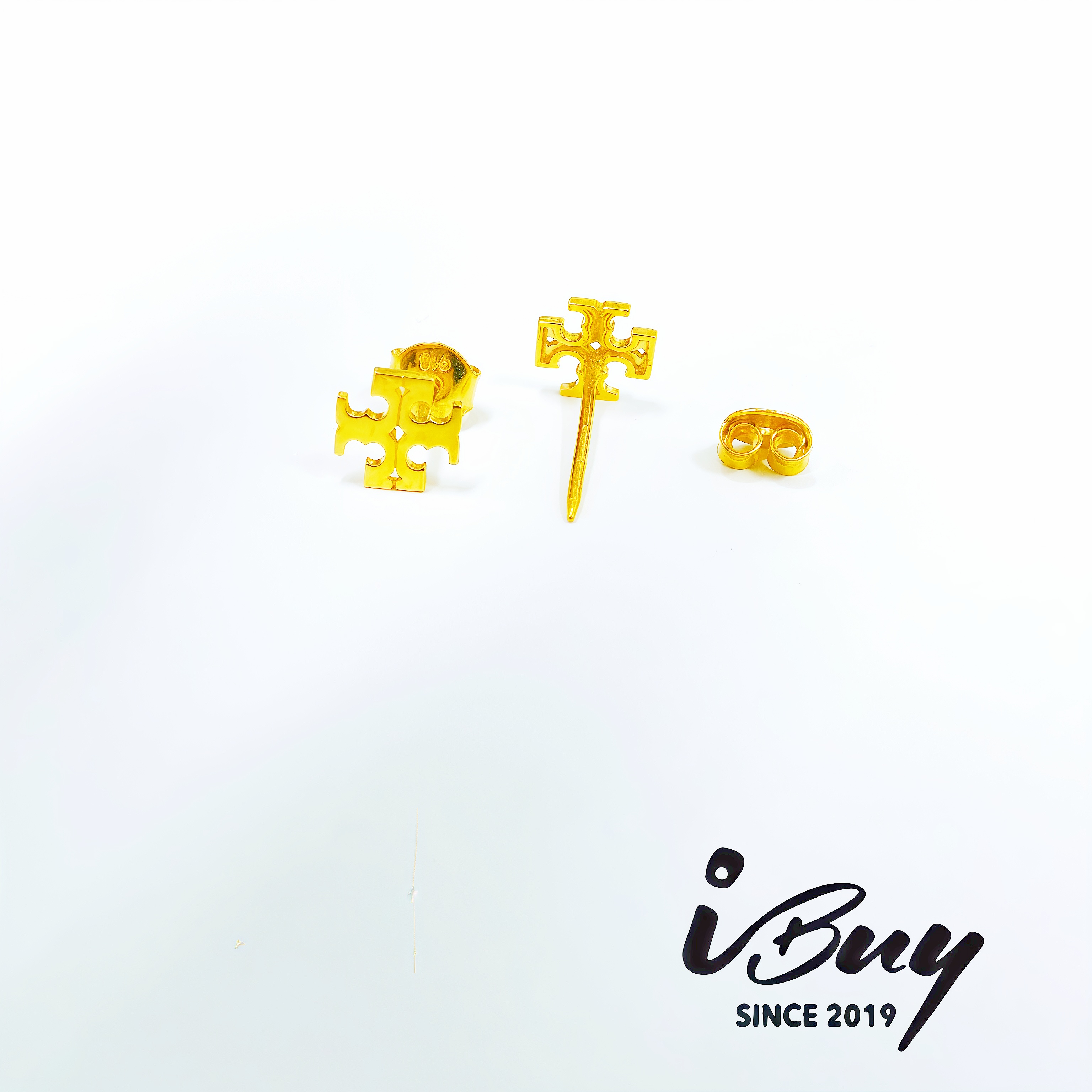 916 GOLD TORY BURCH EARRING 916 金 汤丽柏琪耳针