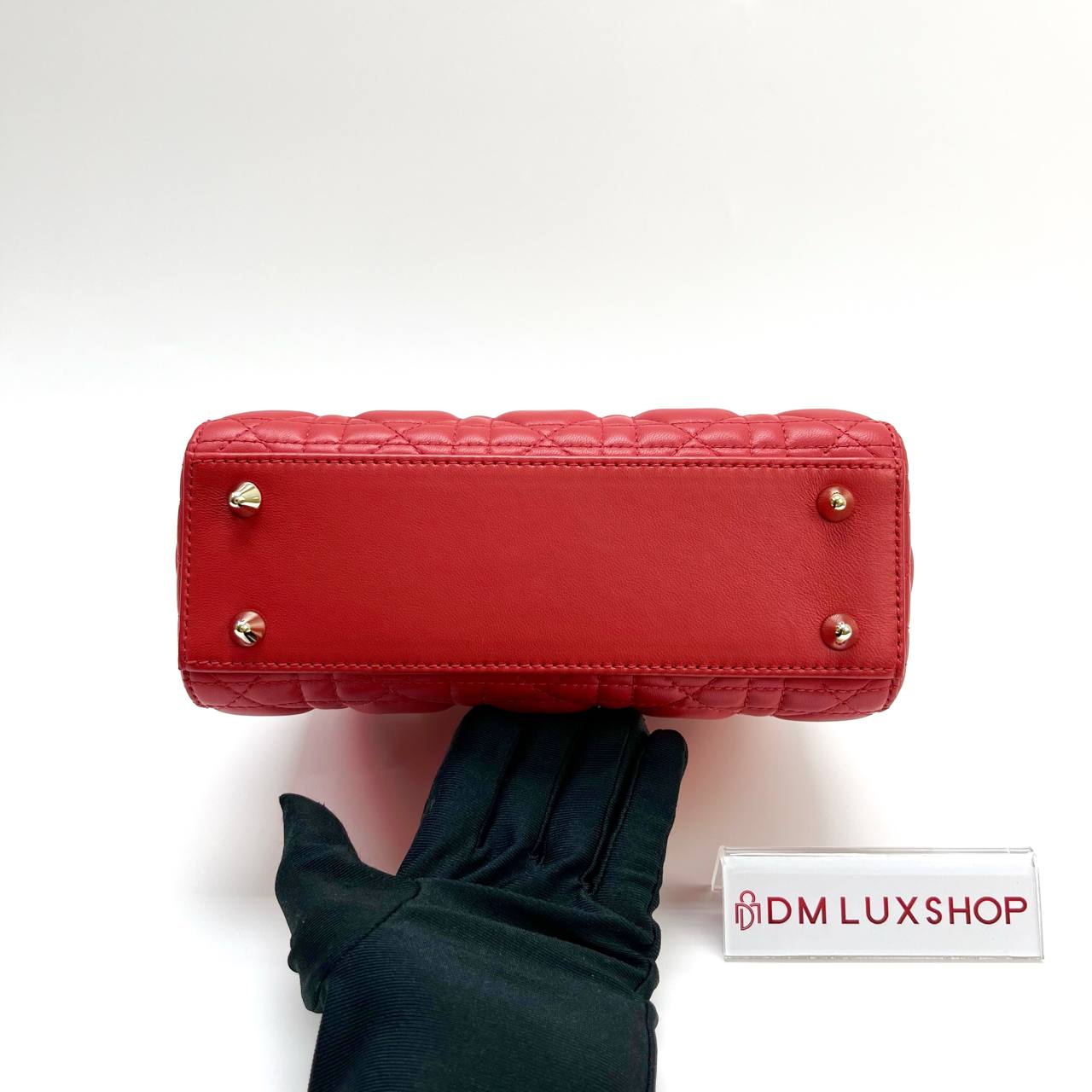 Dior Lady Dior Small Red GHW