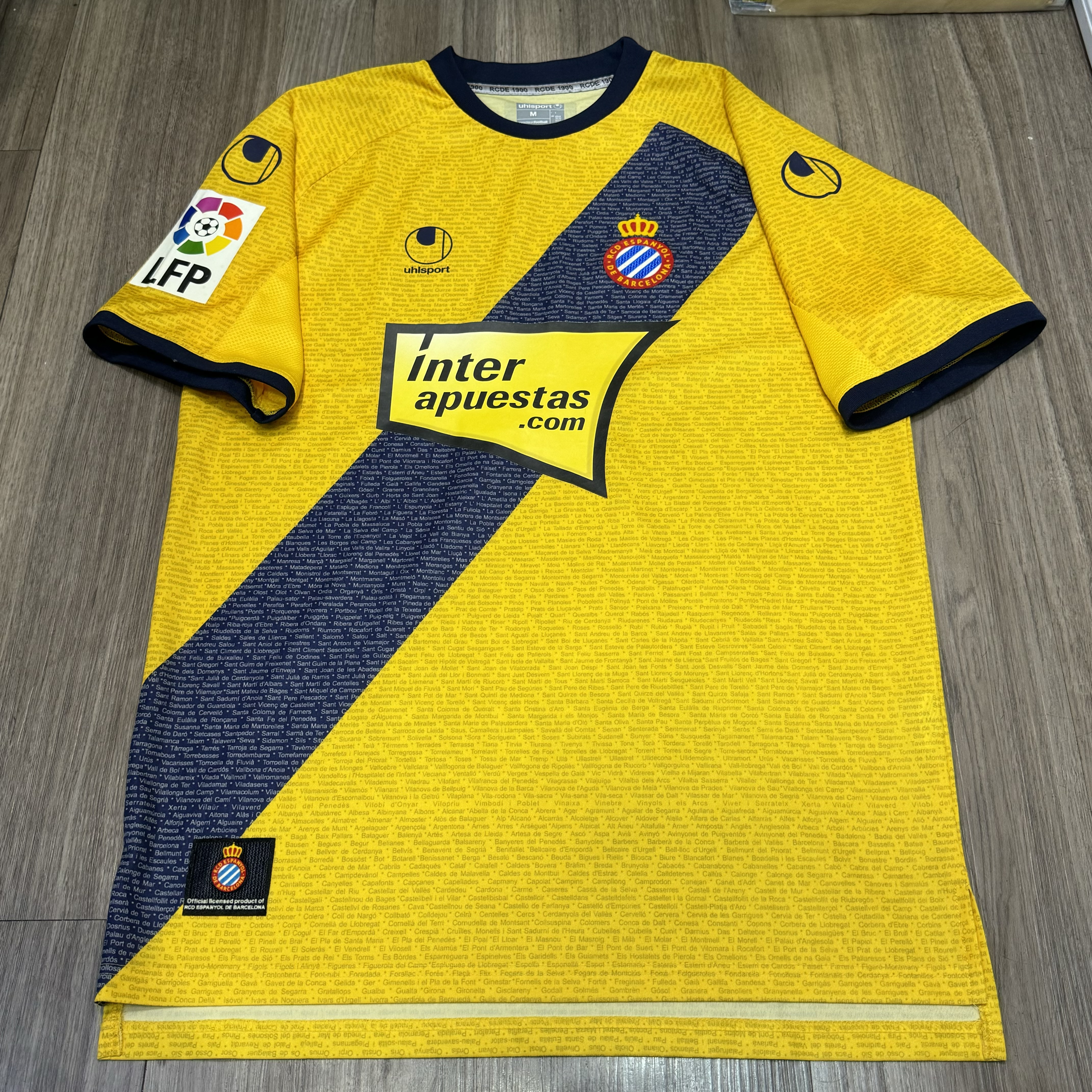 Espanyol 09/10 away shirt