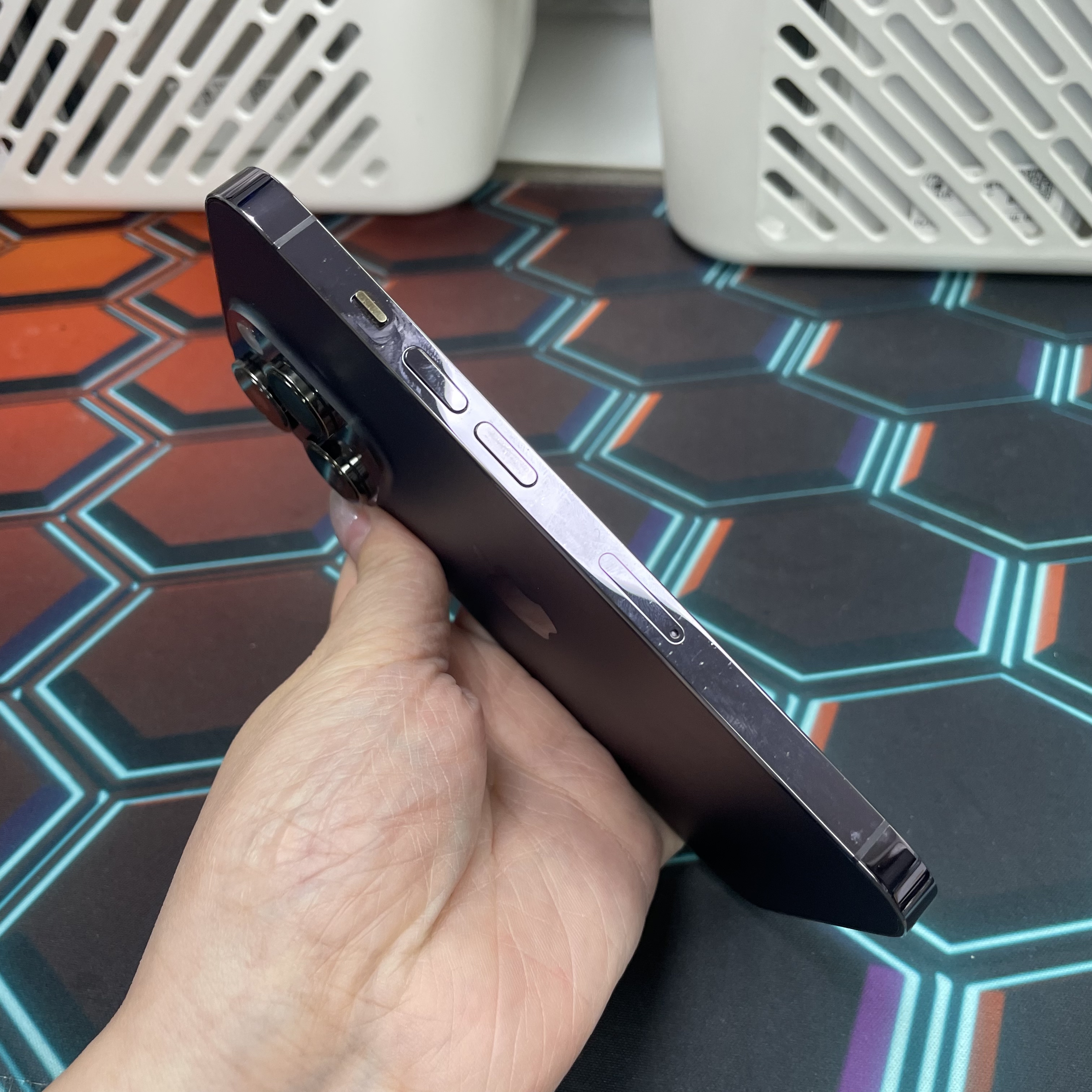 *7294 14 pro 勁靚機 128GB 電100 紫色 purple