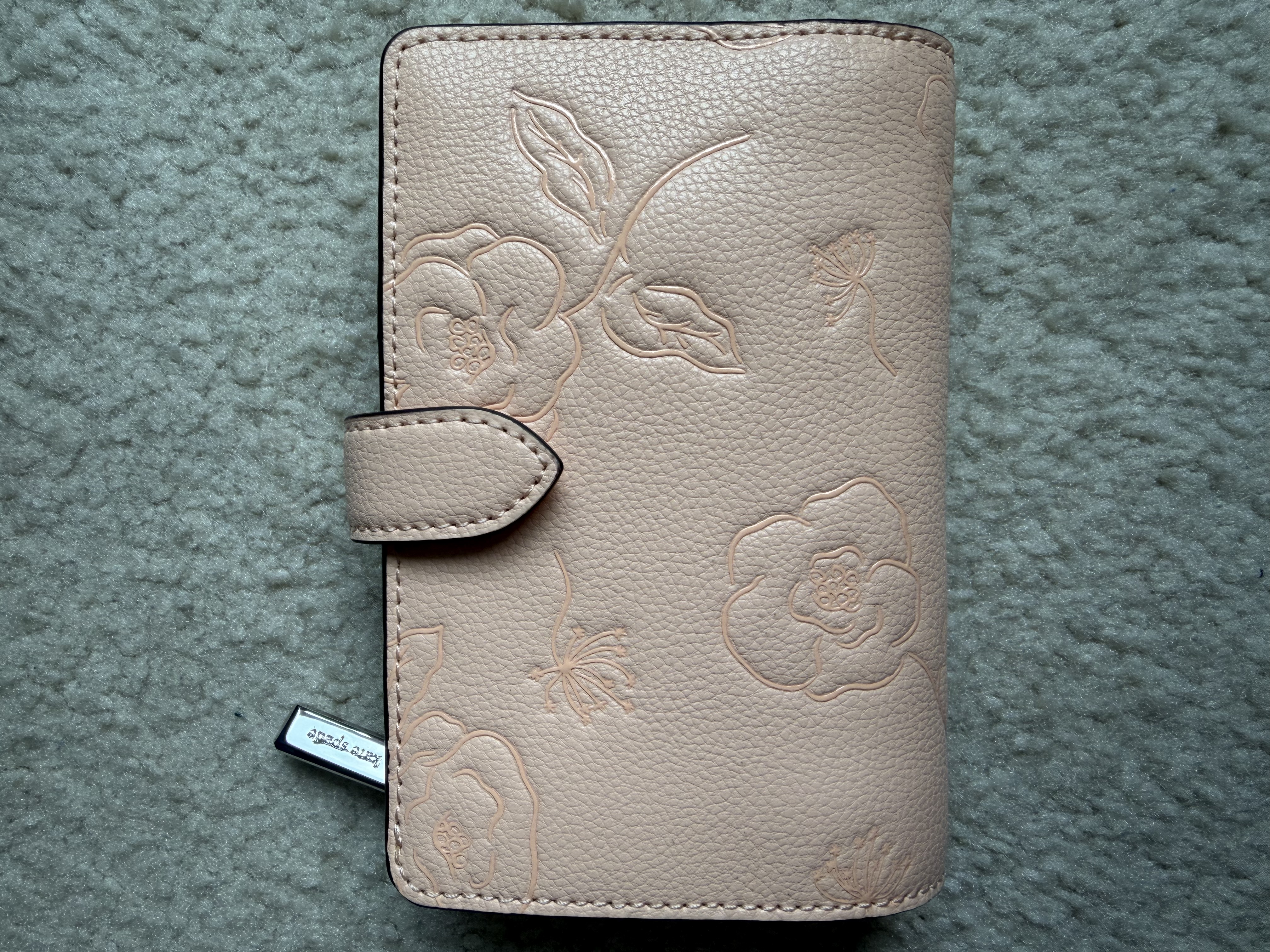 Kate Spade 花卉圖案中型雙折式錢包 