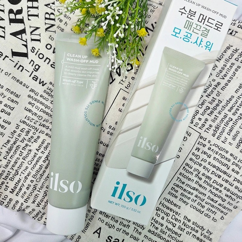 ＜現貨＞ilso深層淨化毛孔潔膚泥膜 100g TW260922T03 《現貨，落單後7-10天出貨》