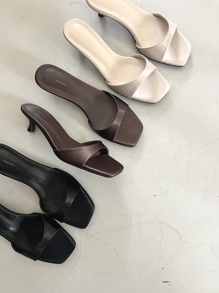 Satin Effortless Mules (3 colors)