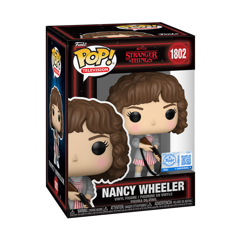 📦訂購 美國代購 Funko POP! STRANGER THINGS Nancy Wheeler with Shotgun Figure 怪奇物語 模型