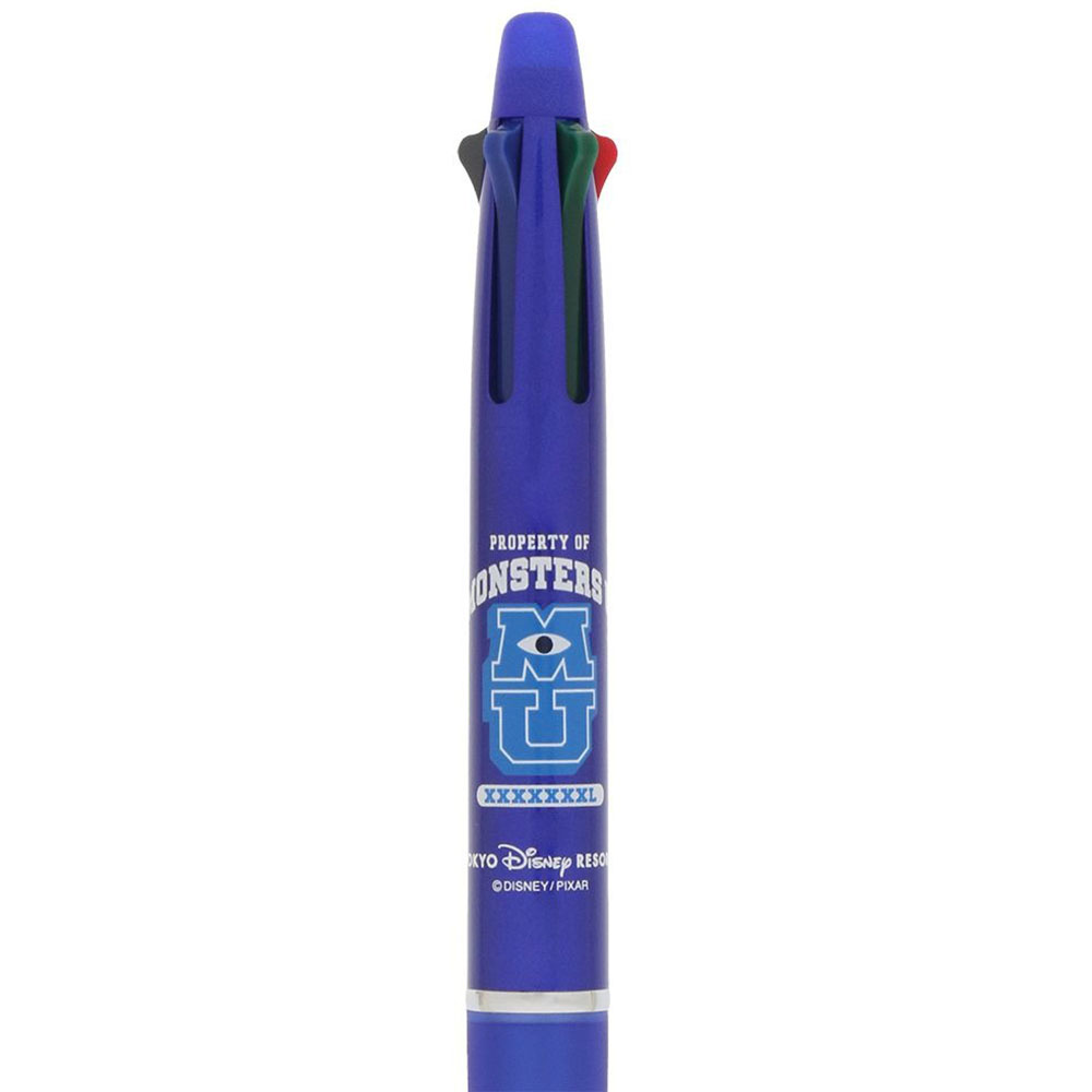 現貨｜【日本 Disney Store 限定】Monsters U 怪獸大學 Dr.Grip 4+1 日本製 多功能 5用筆 0.7mm 4色原子筆 + 0.5mm 鉛芯筆 070349