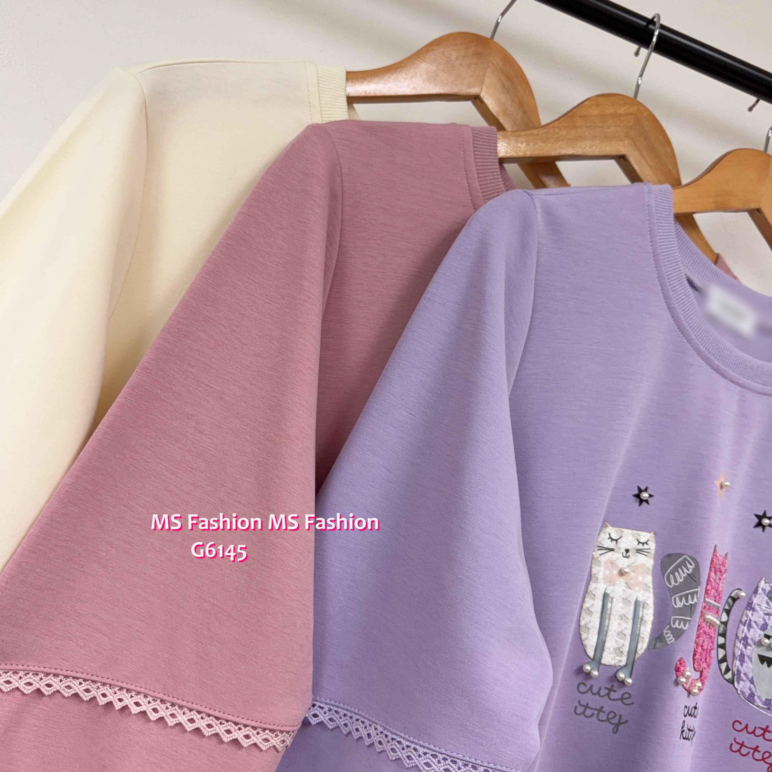 G6145 韓國🇰🇷可愛貓咪top