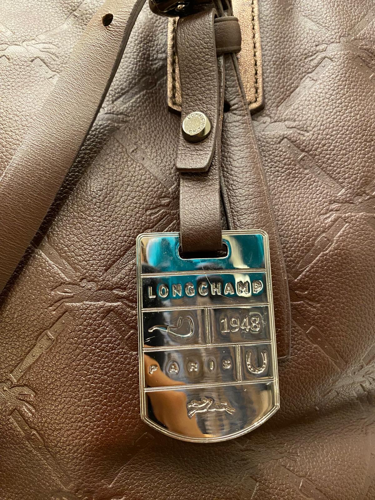 Longchamp LM Cuir Leather Tote Bag