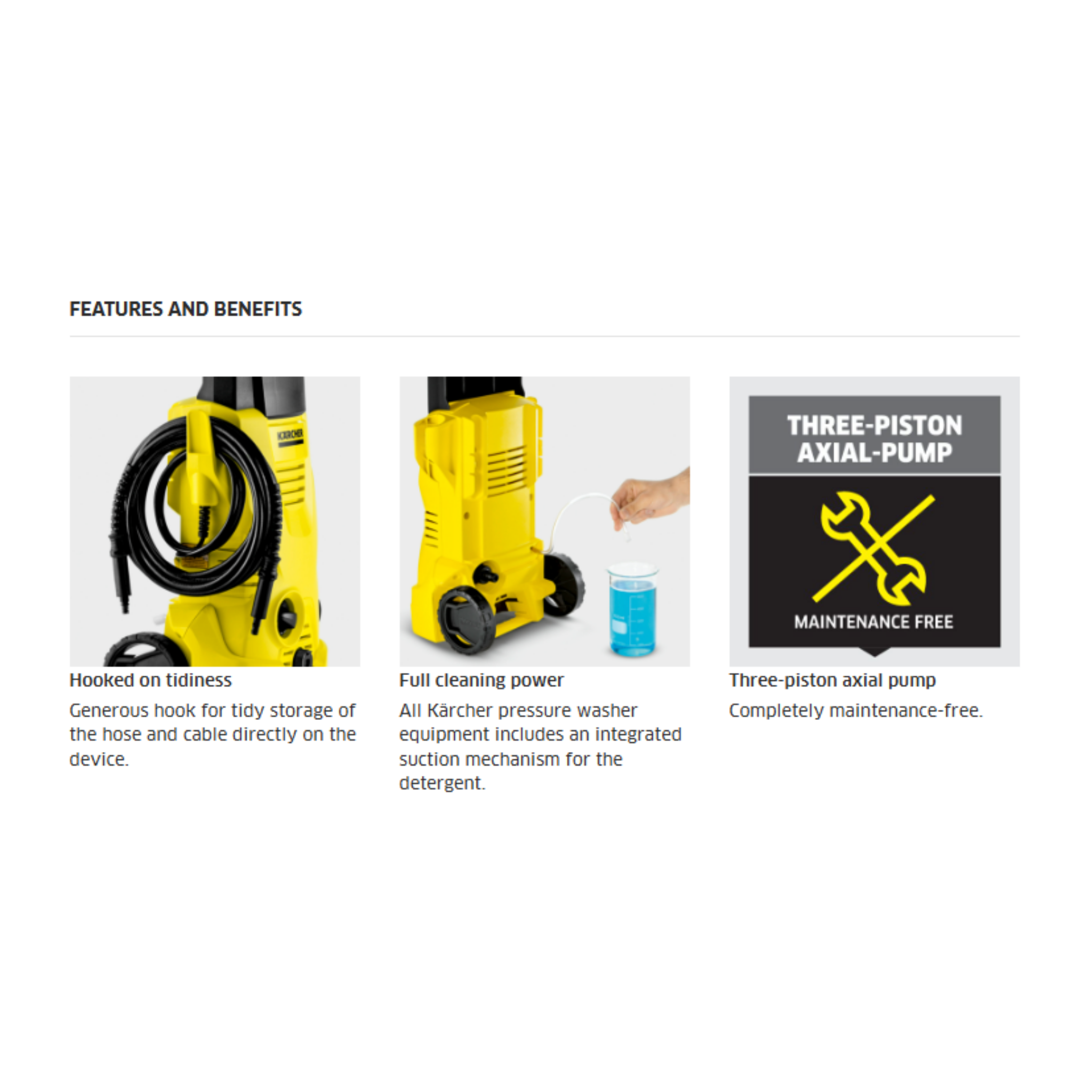 Karcher K2 Series High Pressure Washer (K2.050)