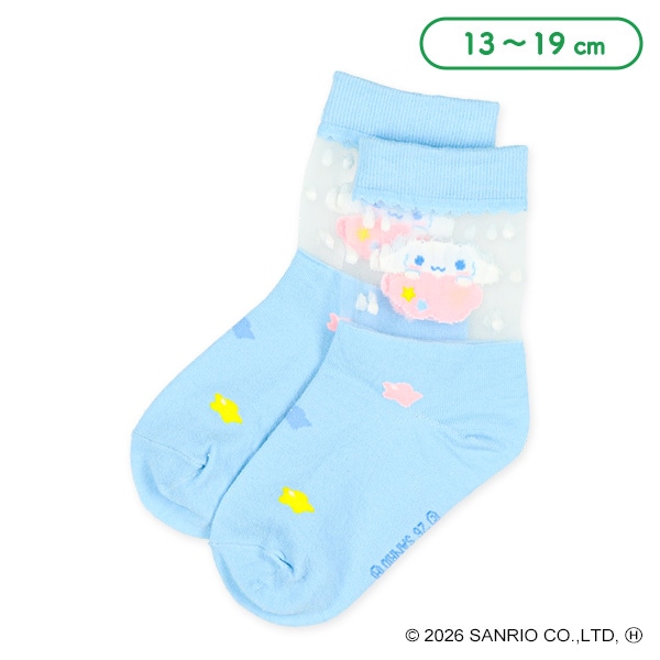 🆕【⭐訂購⭐】🌀 🇯🇵 日本直送🇯🇵 #Sanrio 卡通圖案 透明短襪［4款選］🌀 [ELDA-0116][260422]