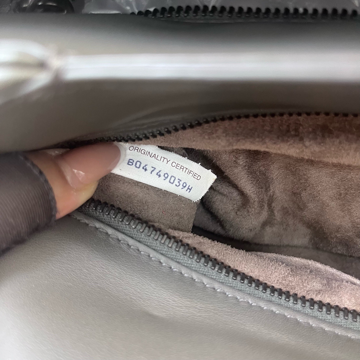 【預訂貨品】BV 灰色編織tote bag