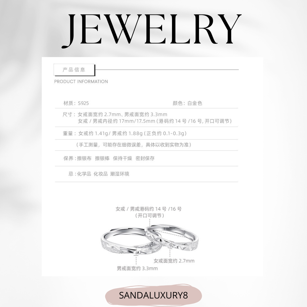 Jewellery Collection Couple Rings