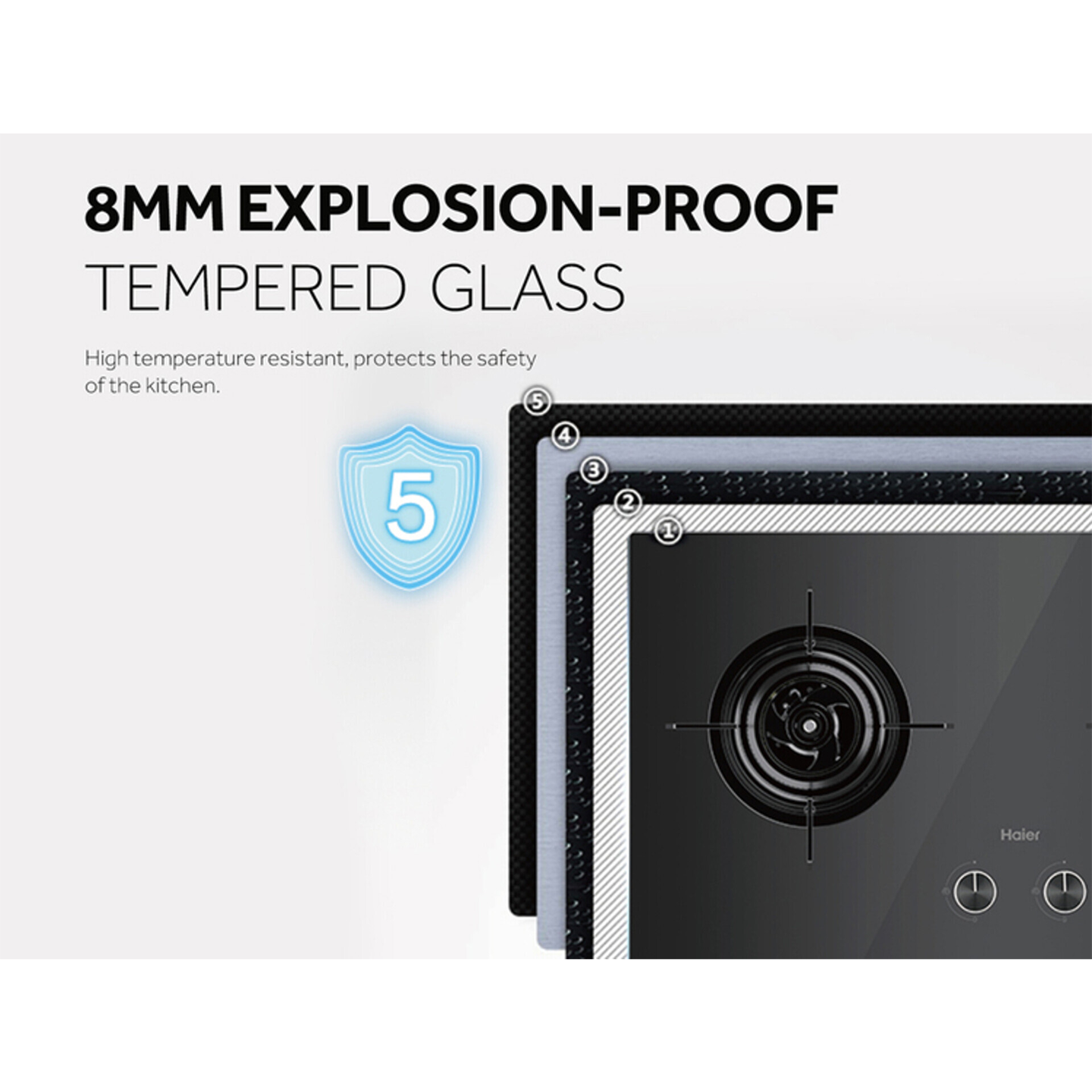 Haier 2-Zone Built-in Ceramic Hob (HC-QM72DB1)