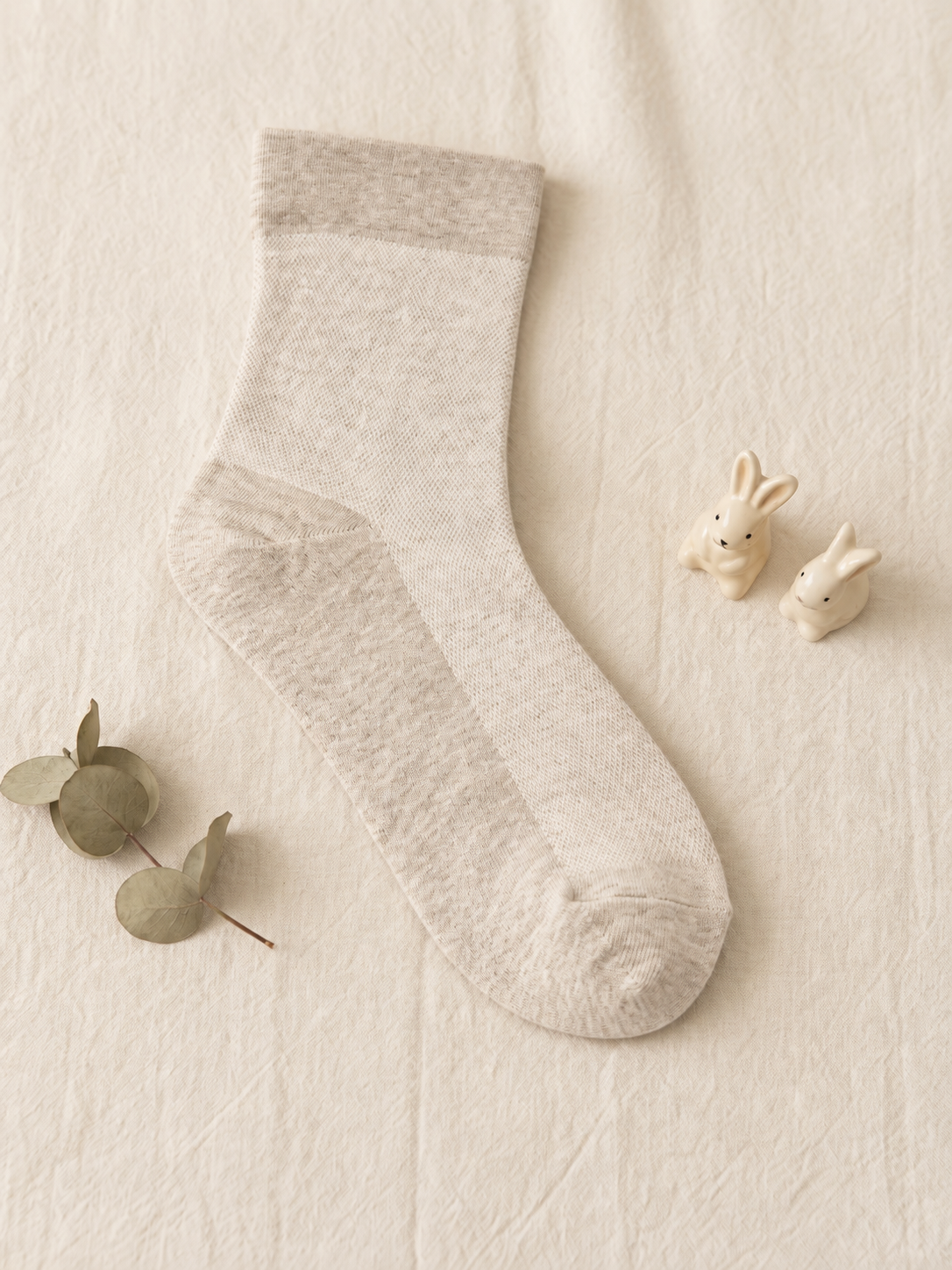 Korean Maternity Socks No Pressure Mid Crew Socks