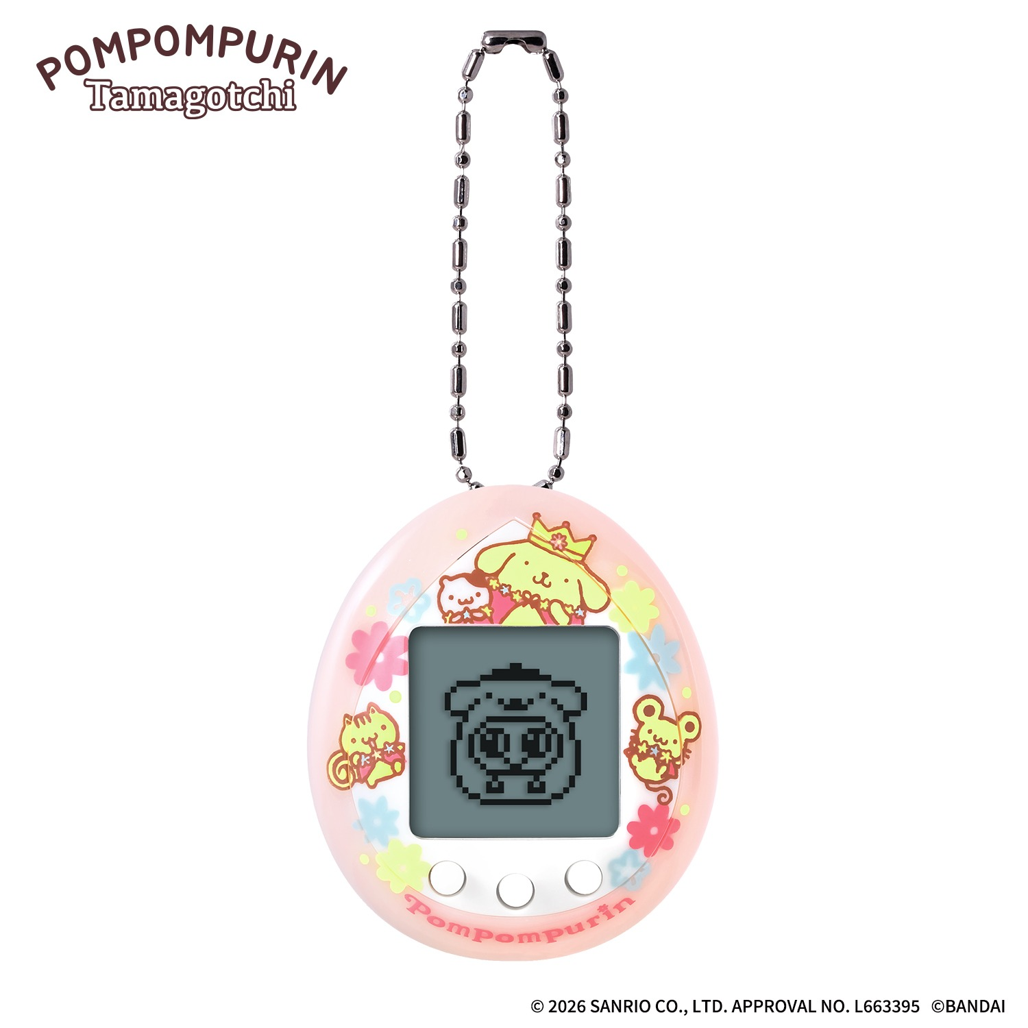 布丁狗 他媽哥池 Tamagotchi POMPOMPURIN 魔法粉紅版 Y2600 MISC-1360
