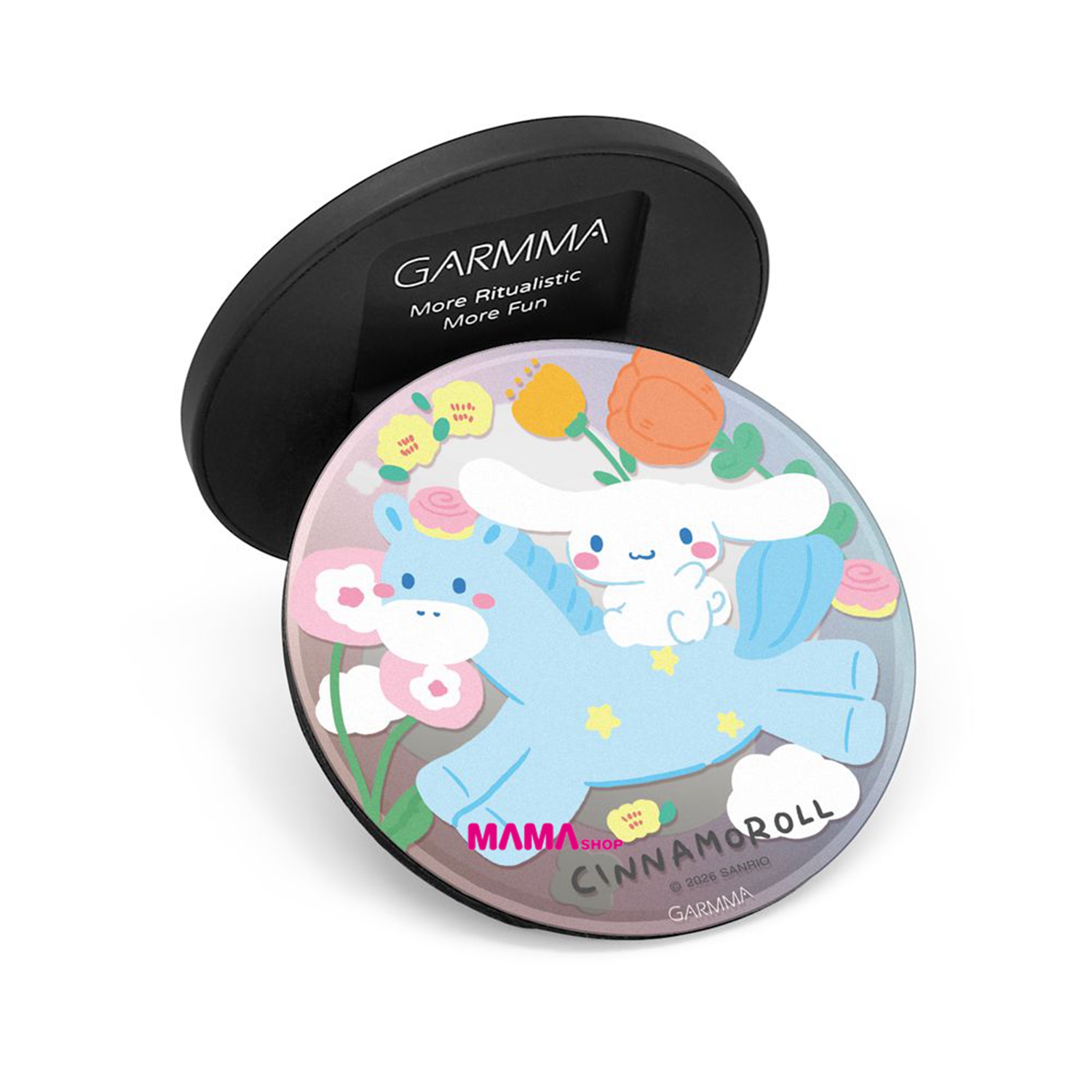 台灣直送Sanrio 鏡面磁吸摺疊支架
