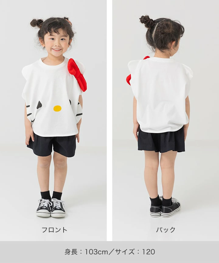 🆕【⭐訂購⭐】 🇯🇵日本直送 🌀 #Sanrio 蝙蝠袖大頭 tee🌀 [PLCA-0027] [260403]