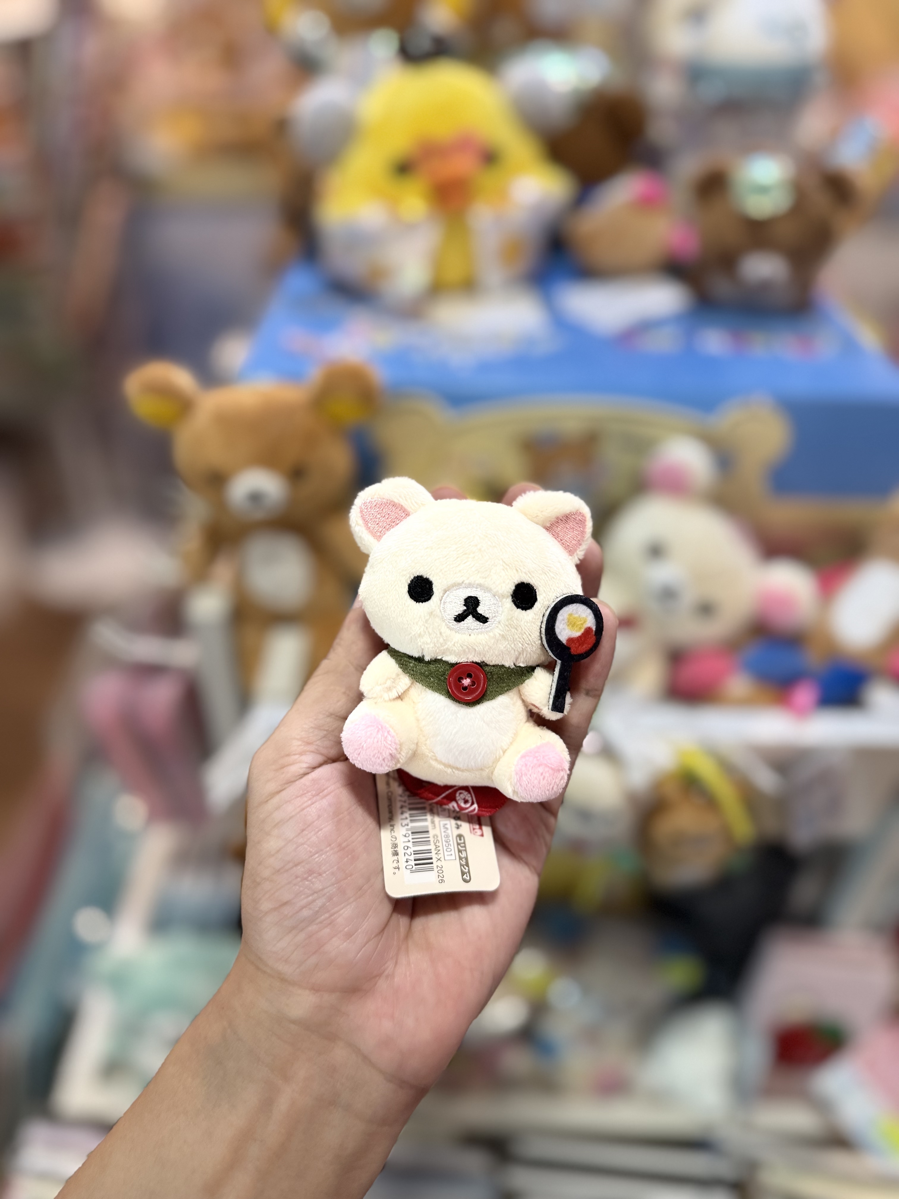 《現貨》全新日本專店限定 rilakkuma  x Coleman手玉公仔