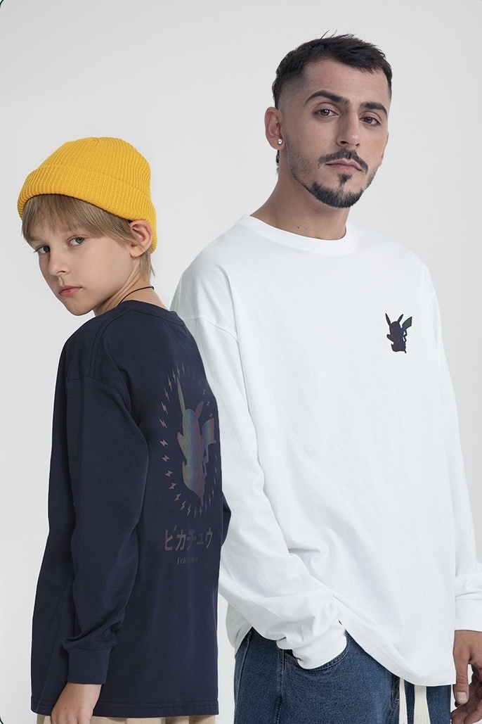 日系大小童親子衛衣