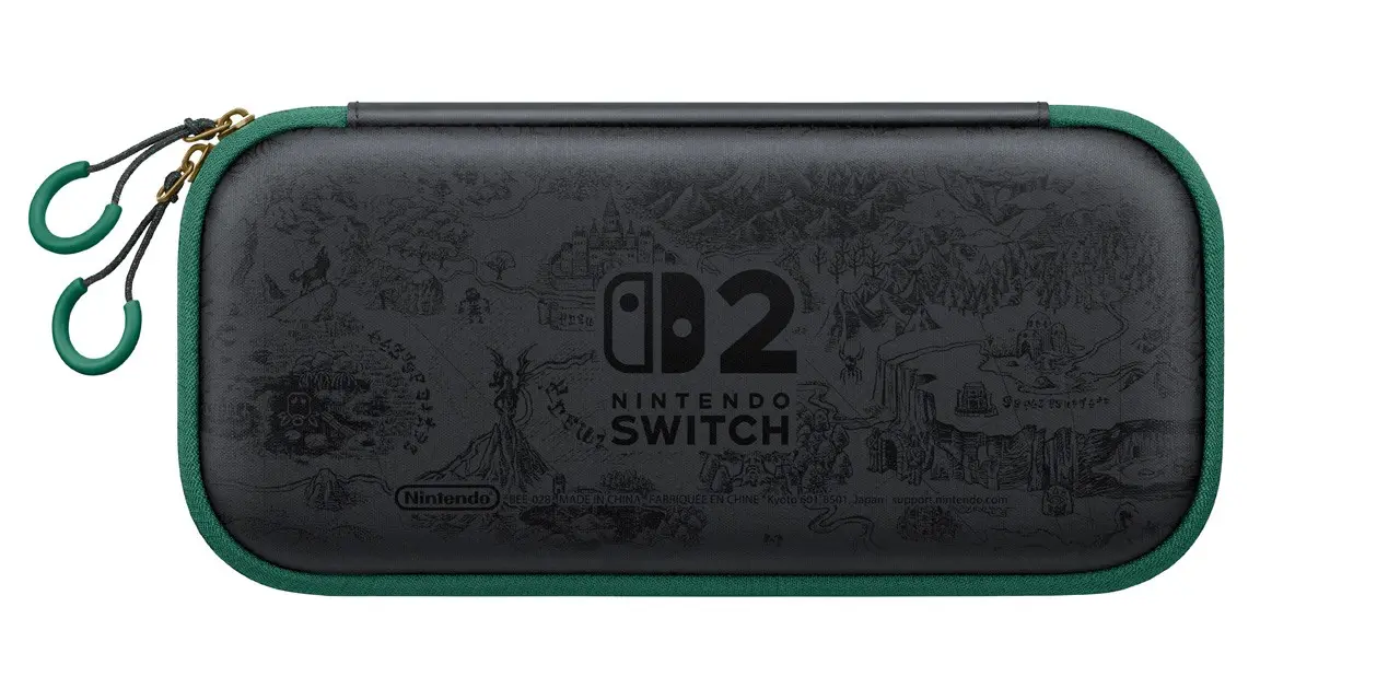 【預售 29/10】【香港行貨】Nintendo Switch 2 便攜包 薩爾達傳說 40週年紀念版 (附螢幕保護貼) / Case [The Legend of Zelda 40th Anniversary Edition] with Screen Protector PO1113