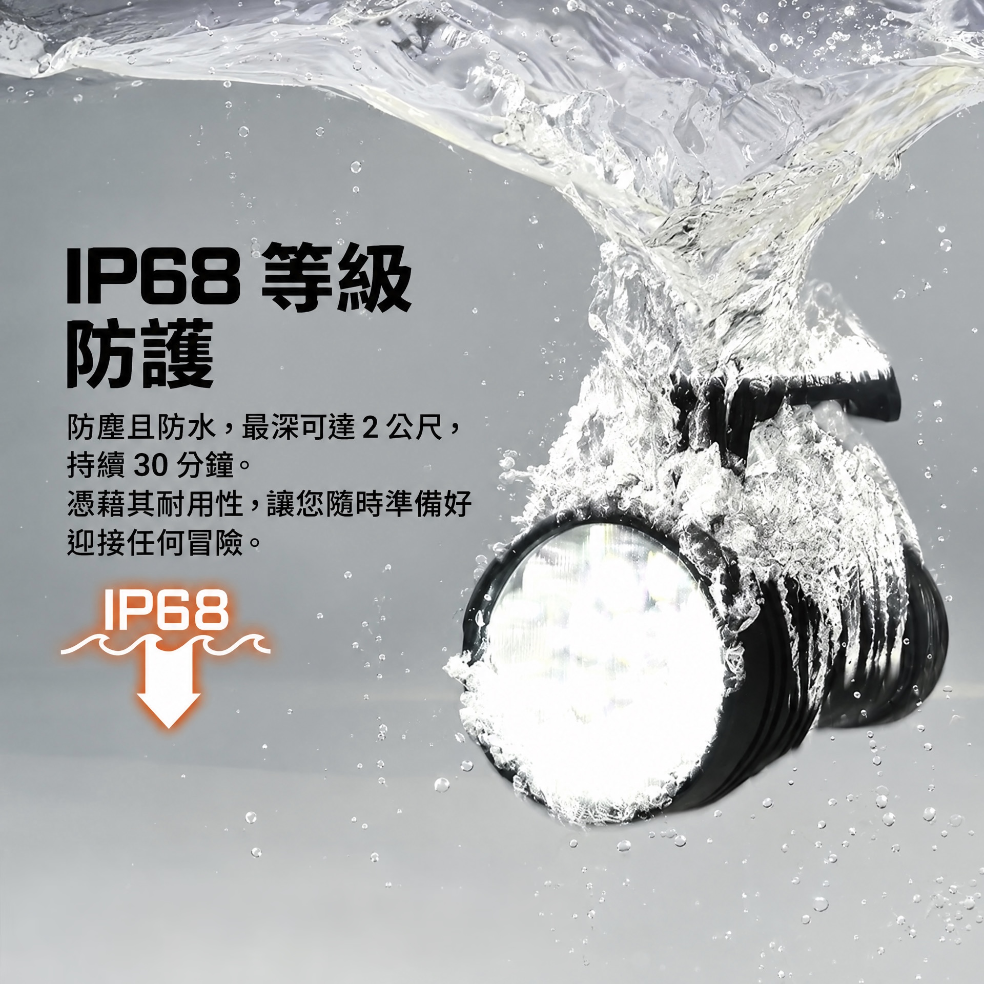 Acebeam X75（80,000 流明手電筒）