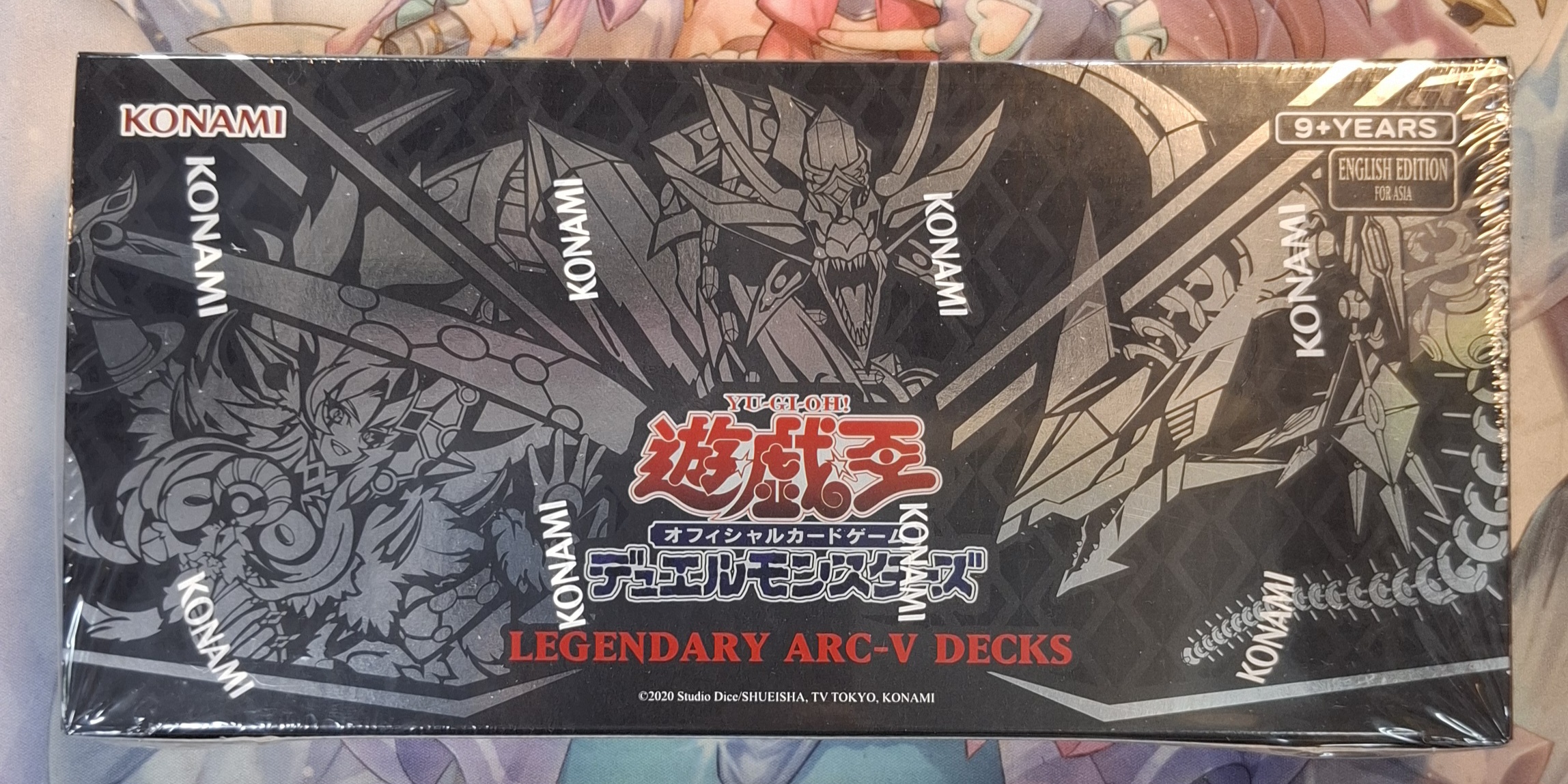 亞洲英文版 遊戲王 禮盒卡組 傳說牌組 ARC-V LEGENDARY ARC-V DECKS 