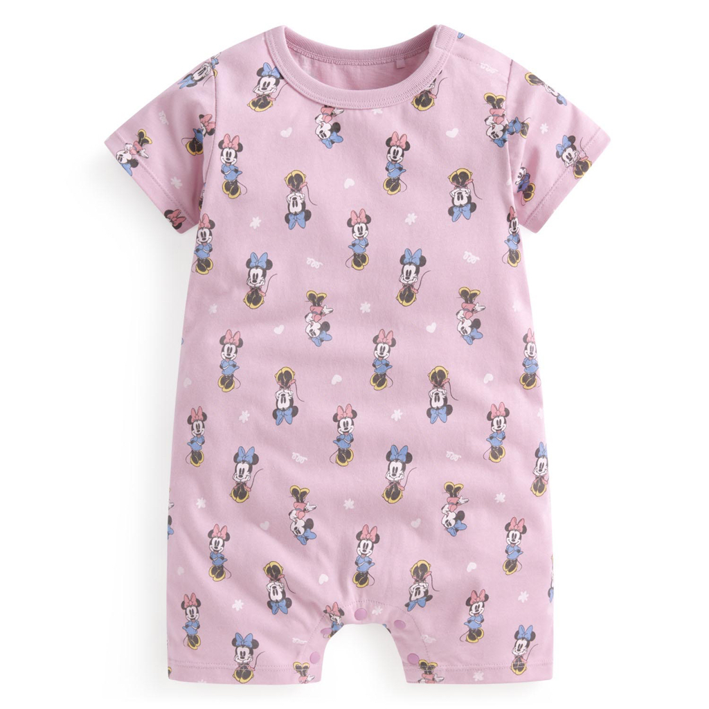 ☀️代購預訂 台灣直送☀️Disney迪士尼系列六色純棉人物印花短袖連身服