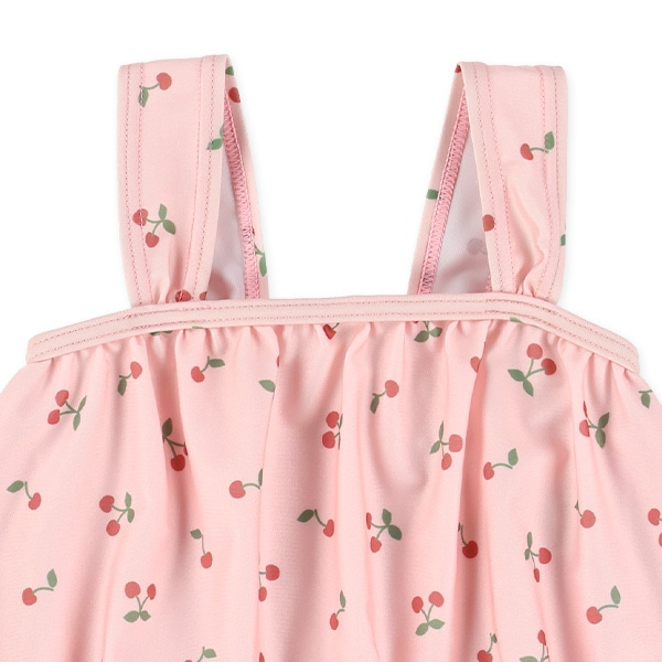 🇯🇵預訂 日本直送🇯🇵兩色吊帶櫻桃印花連身泳衣