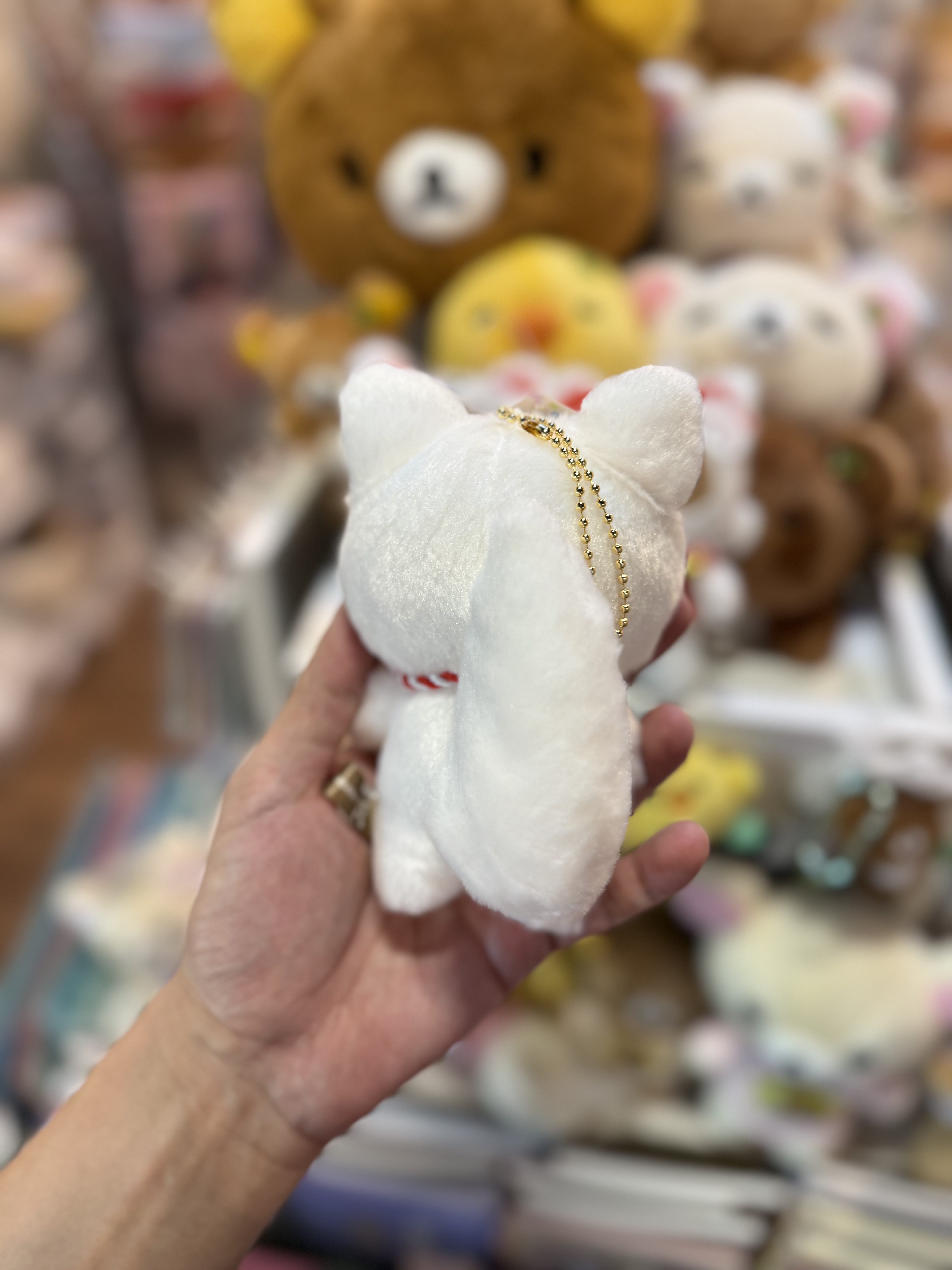 《現貨》日本京都店限定 Rilakkuma 白狐造型掛飾
