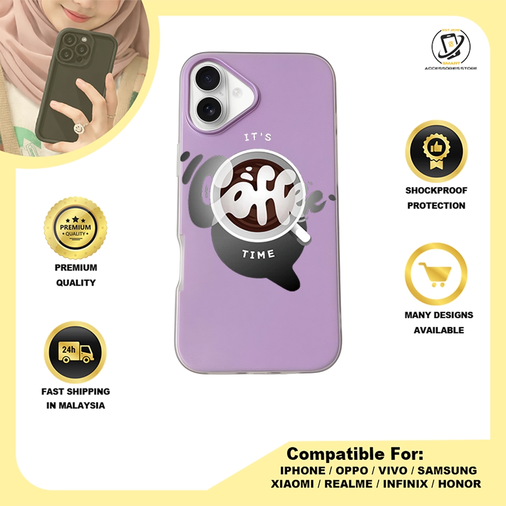 JELLY CASE PHONE FOR IPHONE - DESIGN COFFEE D