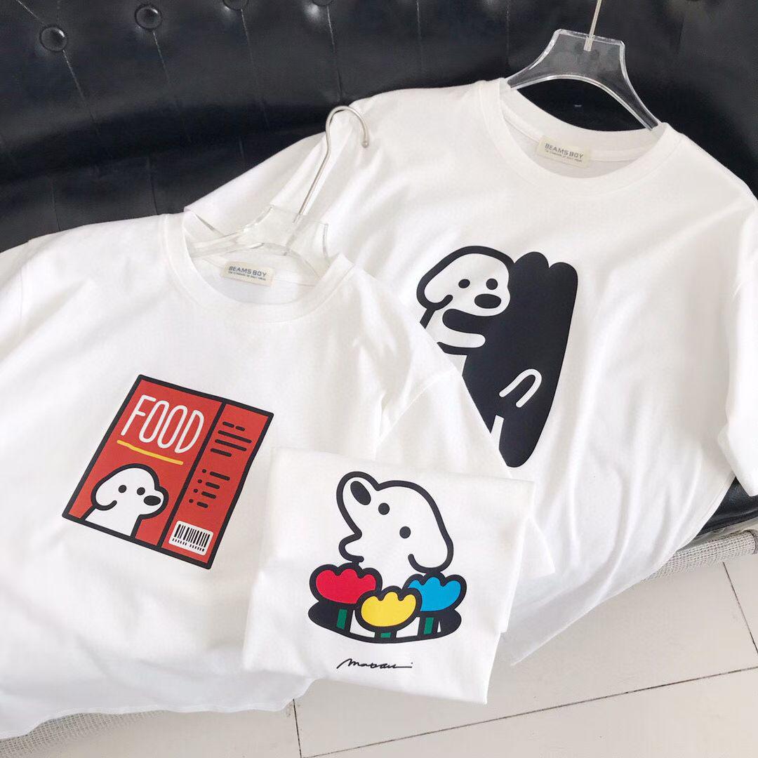 BEAMS TOKYO CULTUART 24SS MATSUI DOG小狗插畫印花圓領短袖T恤