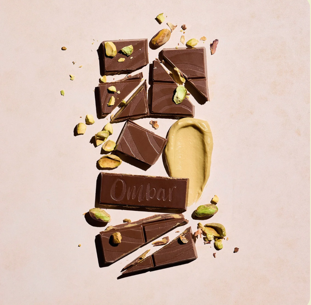 Ombar 有機開心果生機朱古力(60%可可) Pistachio Centre Raw Chocolate (70g)