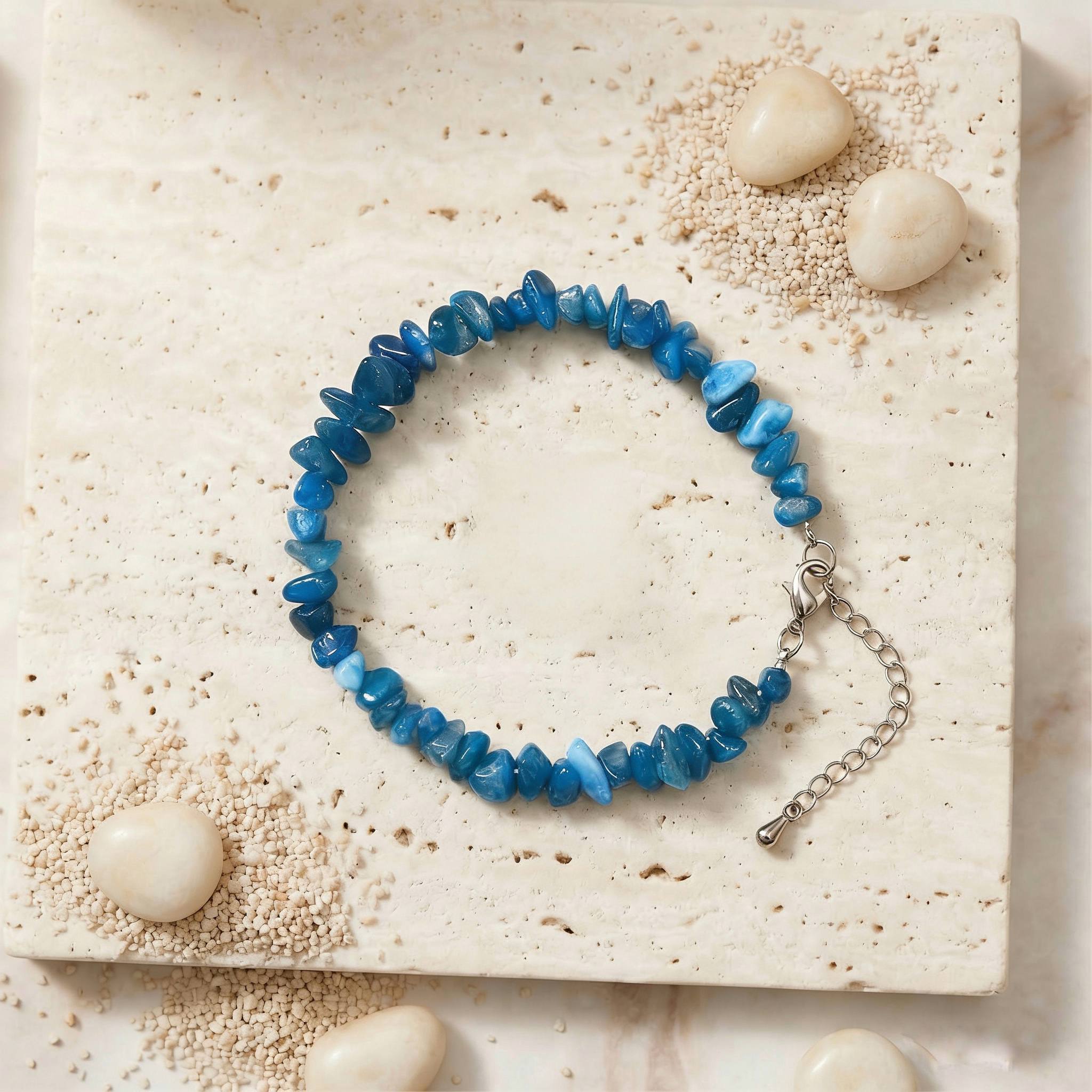 Blue Apetite Crystal Bracelet 