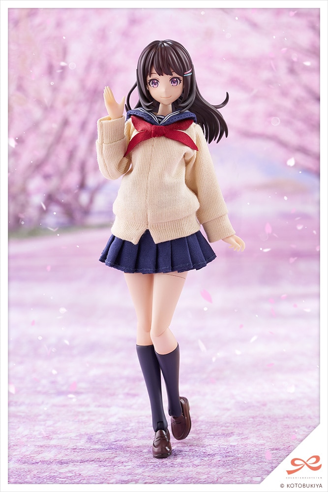 (預訂訂金 $200) (總價 $400) 壽屋 Kotobukiya 創彩少女庭園 結城圓 【桃櫻高中・冬裝】 (KO08887) (行版) Madoka Yuki