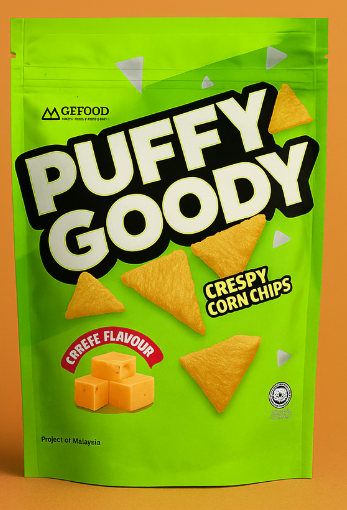 Puffy Goody Corn Chips Cheese