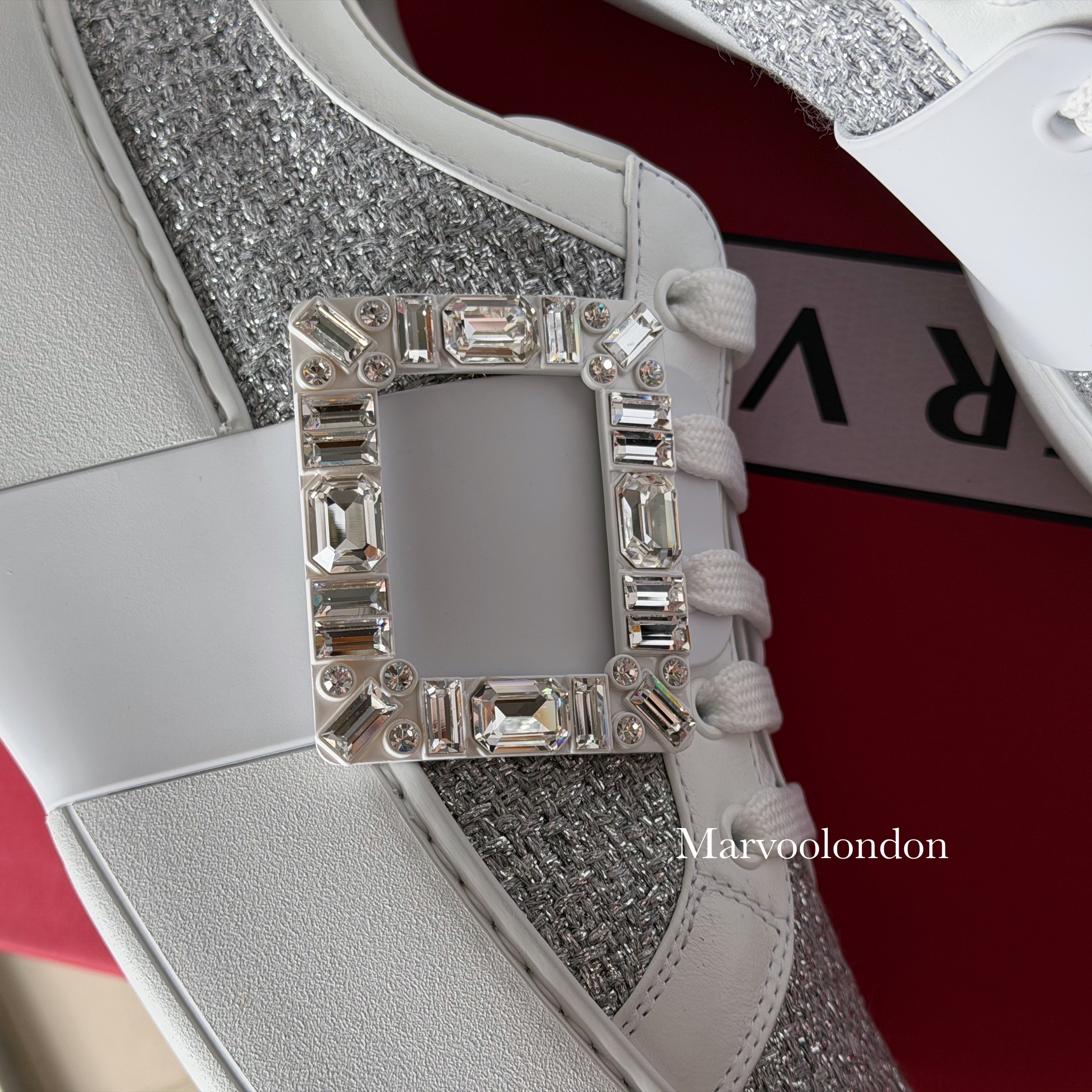 限時優惠✨訂貨📮RV Viv' Skate 8cm鑽扣Sneakers  幫你增高 秒變長腿💖    Size 36-39/40