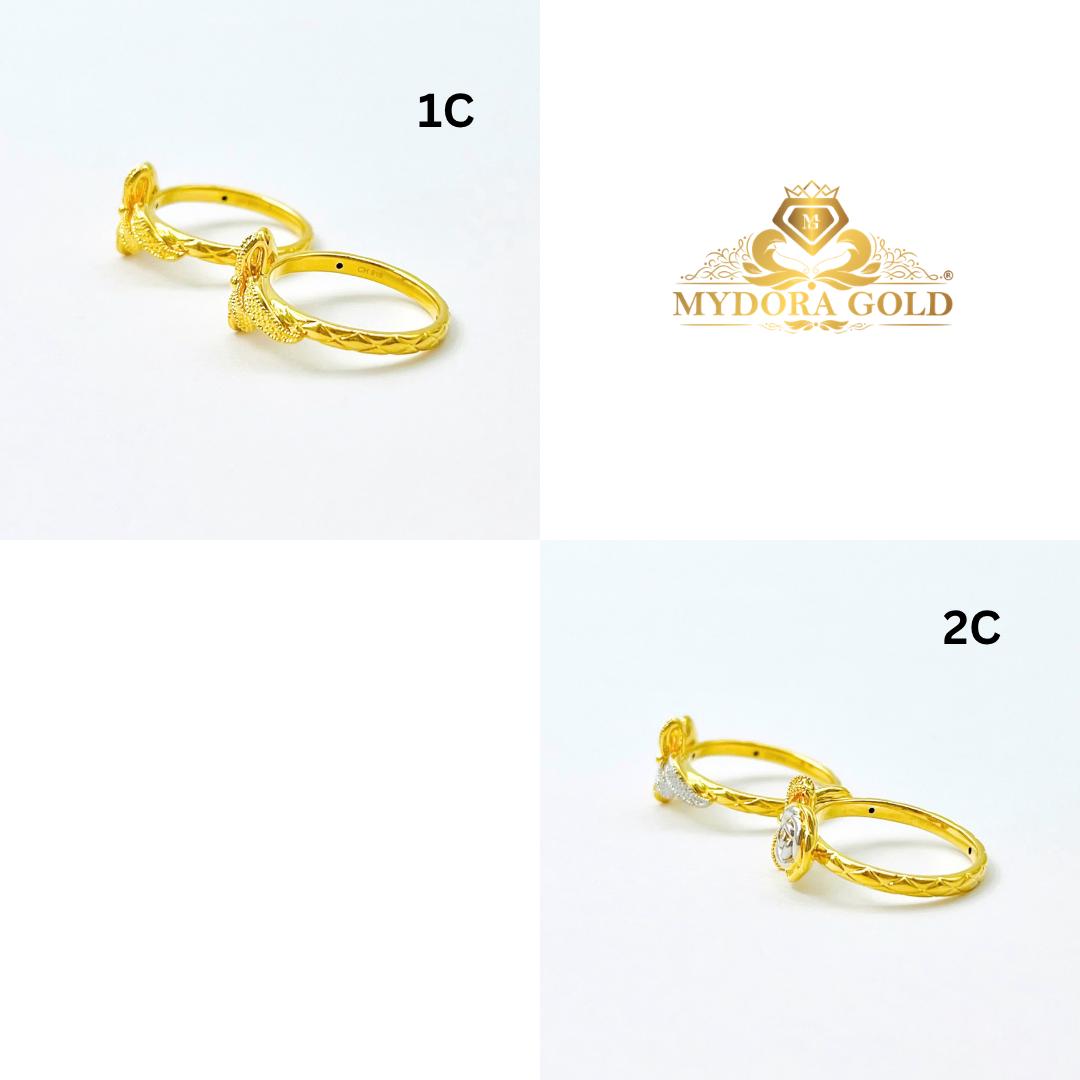 MYDORA Cincin Rosie Ribbon (5G) l EMAS 916/22K