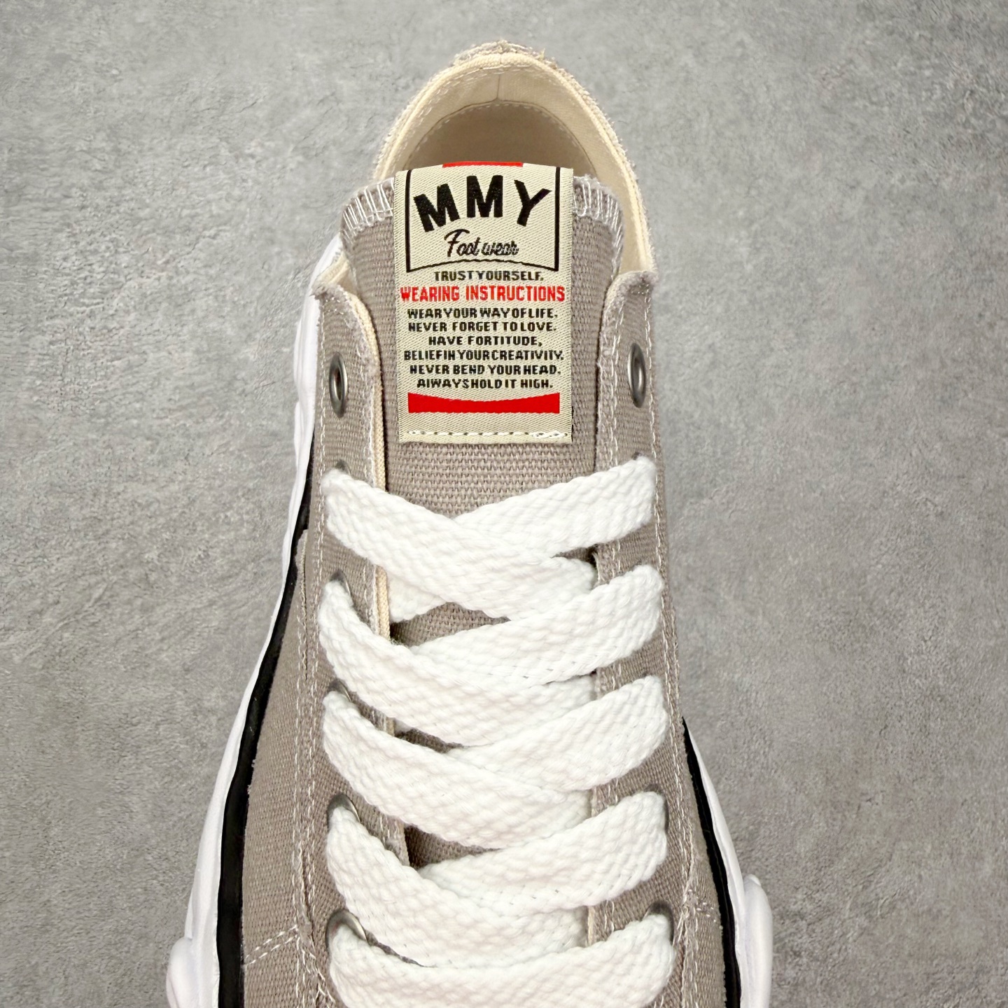 Maison Mihara Yasuhiro MMY Peterson OG Sole Canvas Low-top Sneaker