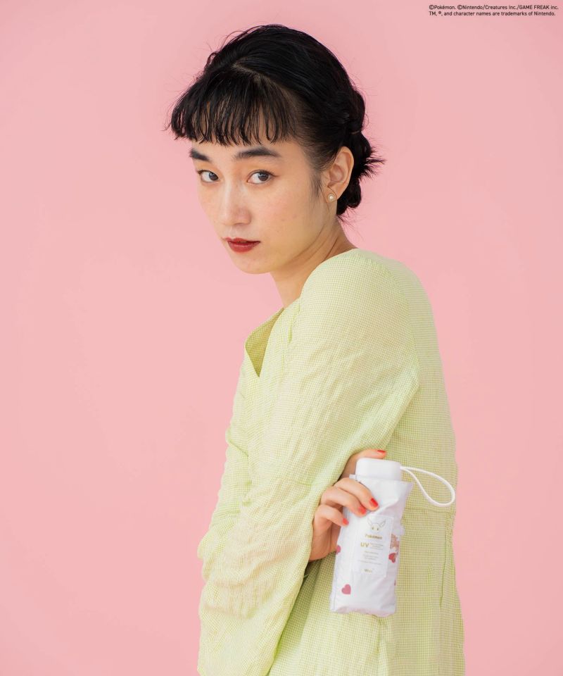 現貨🌸日本直送 | Wpc. x Pokémon寶可夢-迷你縮骨遮太陽傘/雨傘/100%完全遮光摺疊傘/晴雨兼用雨具