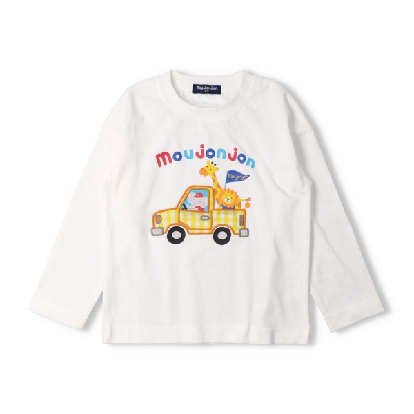 🆕【⭐訂購⭐】🌀 🇯🇵 日本直送 動物布貼刺繡印花長袖Tee［2款選］🌀 [ELAA-0222][260224]