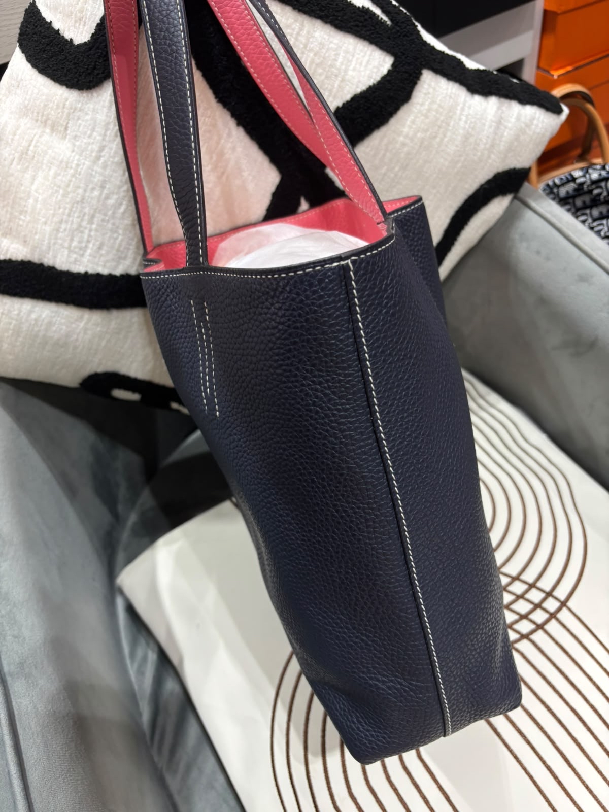 Hermes Double Sens 36 Stamp X 100%Authentic, 98%New ✅Dust Bag