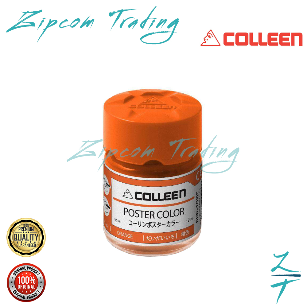 Colleen Premium Non-Toxic Poster Color (12ml/Bottle)