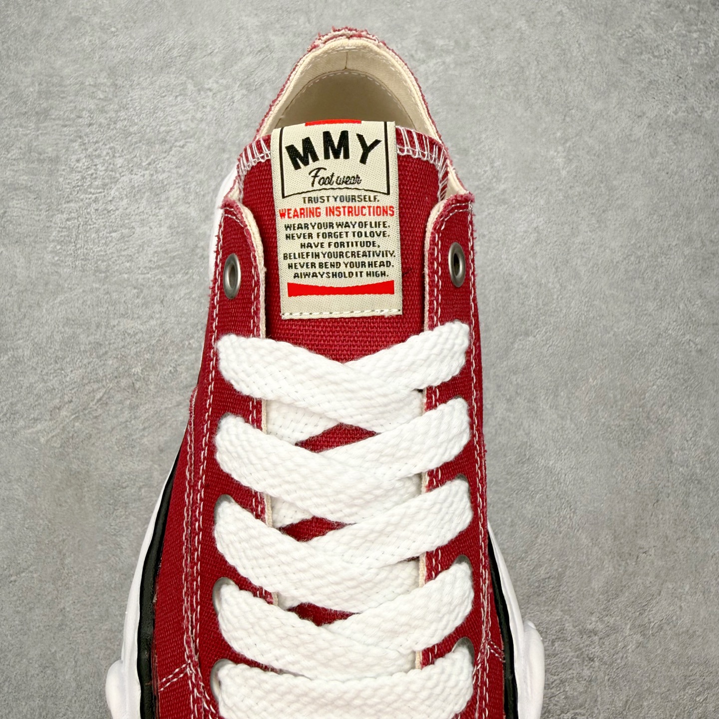 Maison Mihara Yasuhiro MMY Peterson OG Sole Canvas Low-top Sneaker