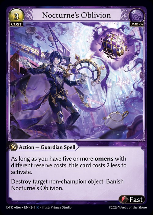 Nocturne's Oblivion / DTR-Alter-249 (R)