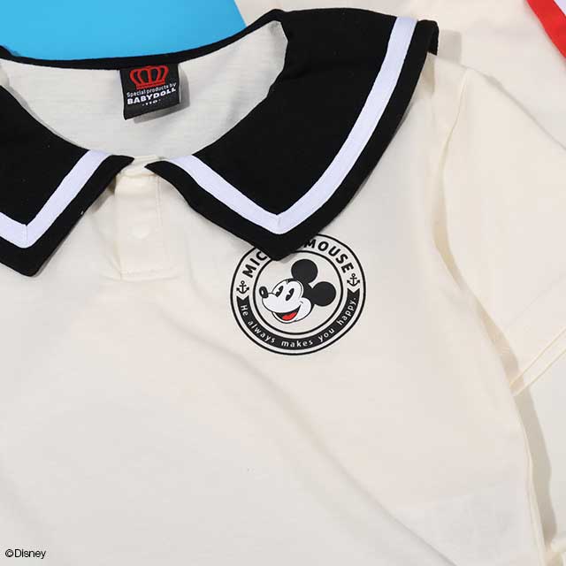 🆕【⭐訂購⭐】🌀 🇯🇵 日本直送 #Disney  #Mickey / #Minnie 海洋主題 水手領 短袖Tee🌀 [ELEA-0189][260531]
