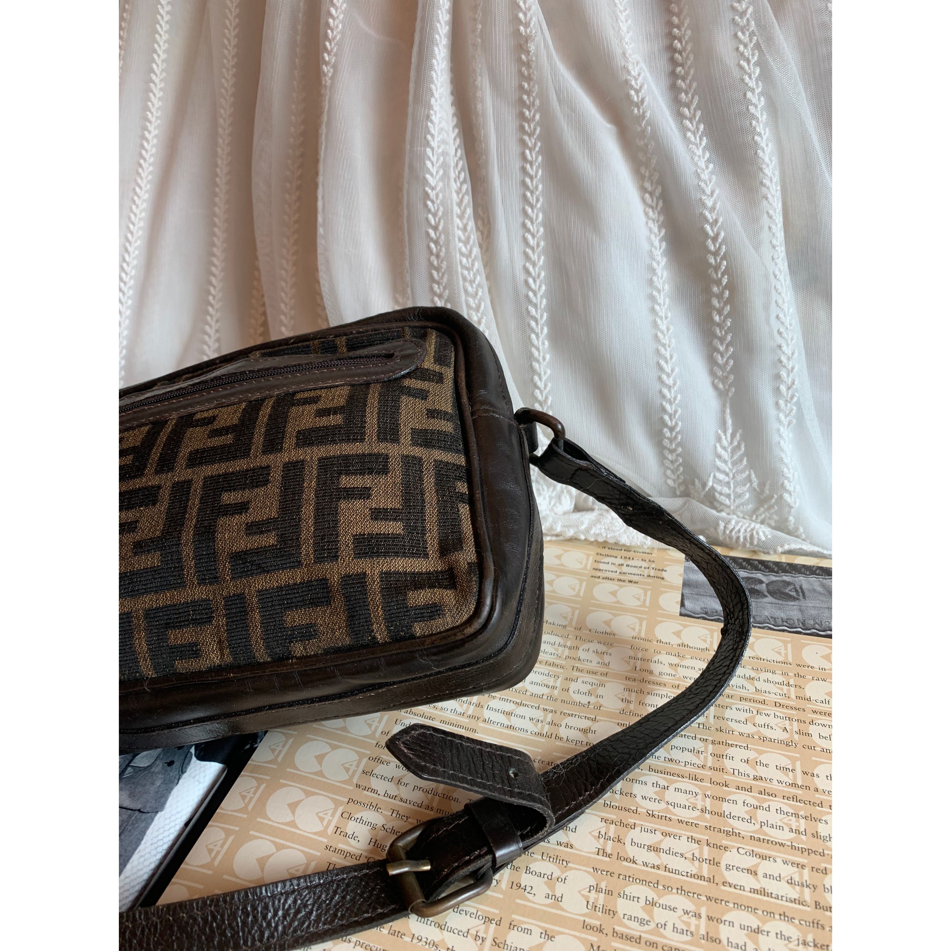 Fendi zucca discount crossbody