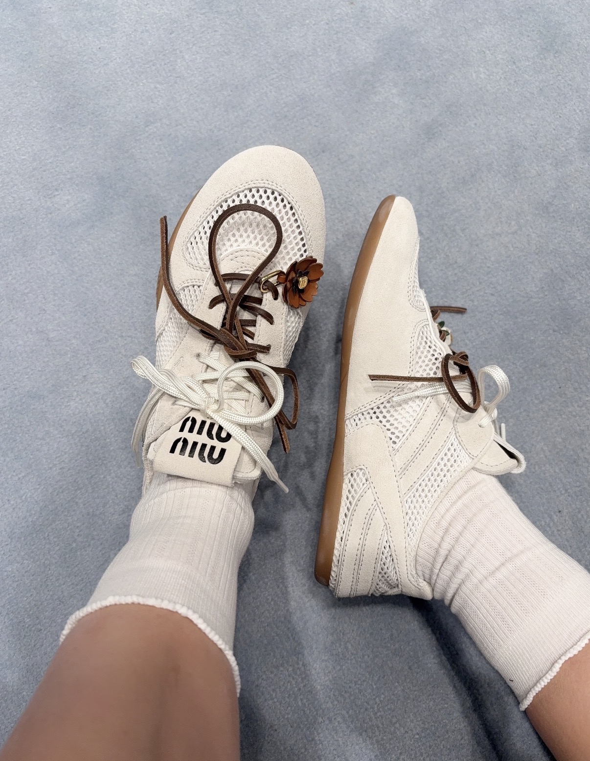限時優惠✨新色🆕訂貨📮MIUMIU Gymnasium Sneaker Size 36-37.5/38/39