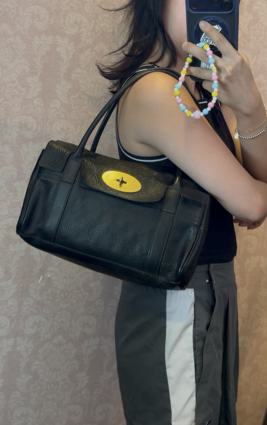 Mulberry black bayswater bag