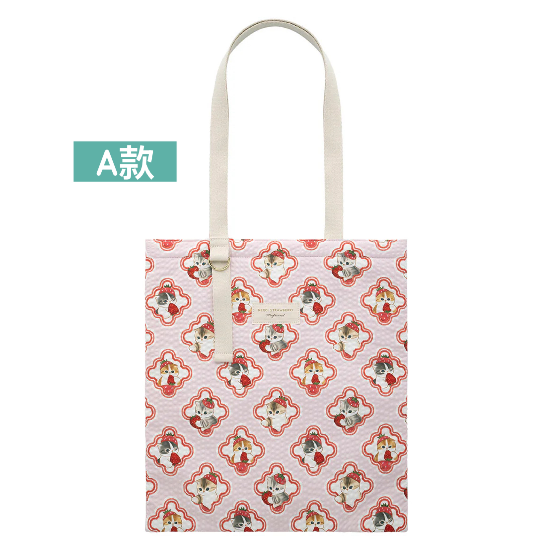 日本預訂📍日本Mofusand可愛草莓造型系列 - Tote Bag